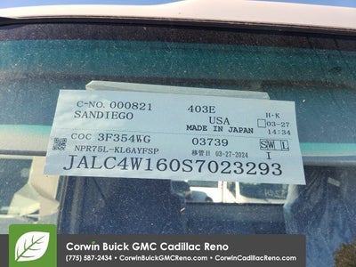 2025 Isuzu NPR HD In-Transit